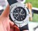 Replica Hublot Big Bang Black Dial Silver Bezel Perfume Rubber Bracelet Watch 46MM (5)_th.jpg